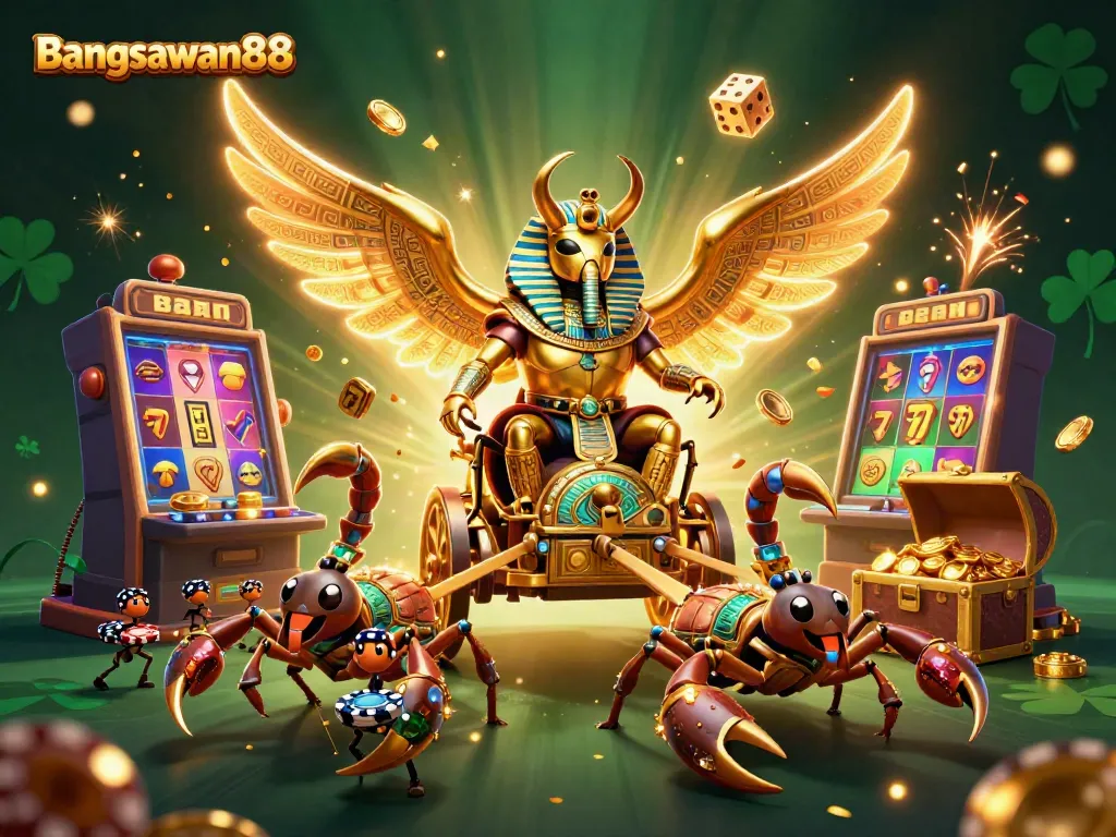 Bangsawan88 offers engaging online slots with jackpot wins and thrilling gameplay elements in a vibrant 3D scene.